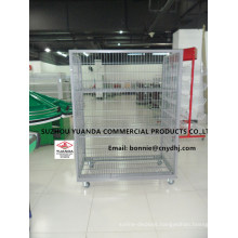 Warehouse Nesting Metal Steel Rolling Storage Container